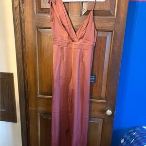 Lulus V-Neck Spaghetti Strap Jumpsuit
